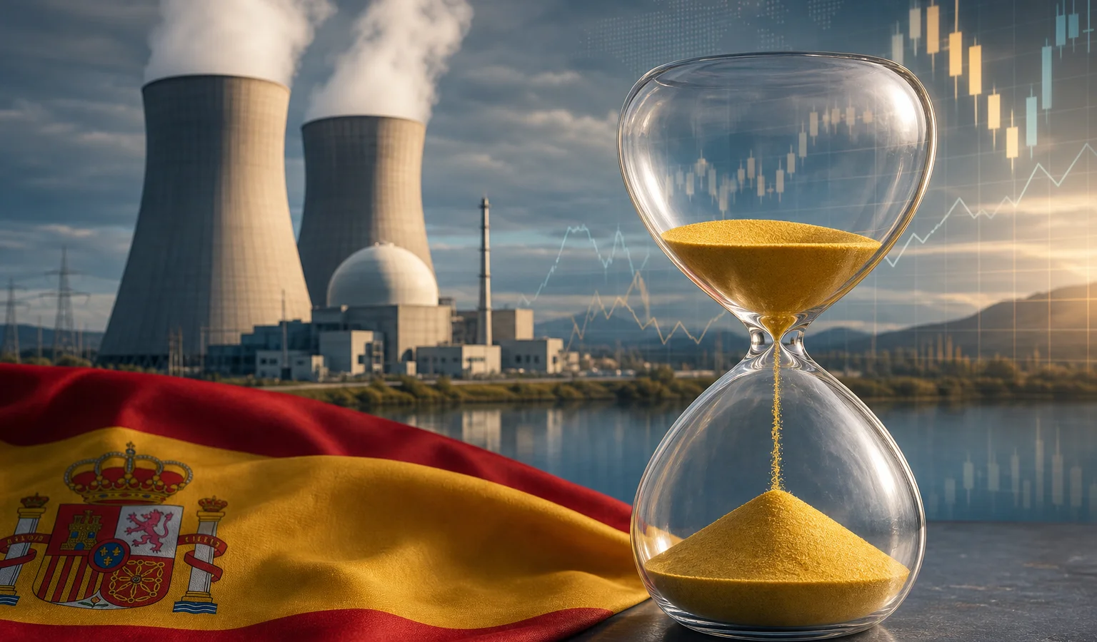 Ilustracja do artykułu: Hiszpania przedłuża eksploatację elektrowni jądrowej Almaraz do 2030 roku