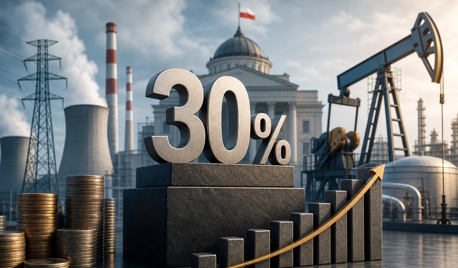 Ilustracja do artykułu: Rząd proponuje podwyżkę CIT dla największych firm energetycznych i paliwowych do 30 proc.
