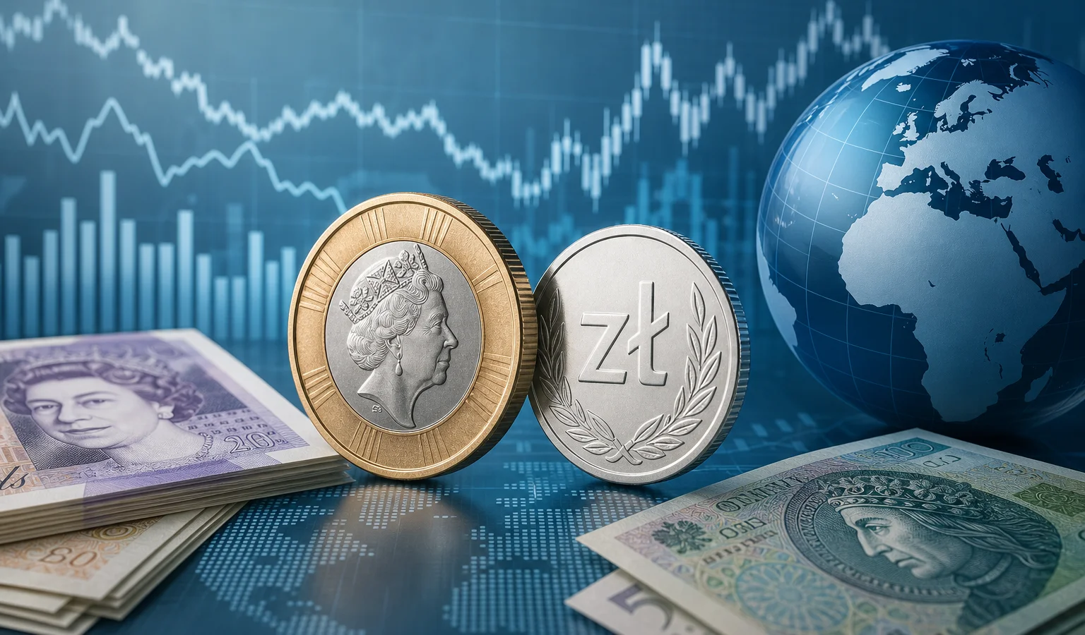 Ilustracja do artykułu: Kurs funta brytyjskiego wobec złotego na 21 sierpnia 2026 roku