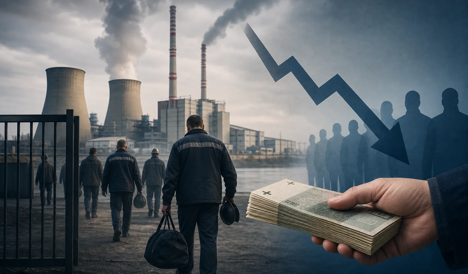 Ilustracja do artykułu: Elektrownia Dolna Odra wygasza bloki węglowe. Zwalnia 600 pracowników z odprawami do 400 tys. zł