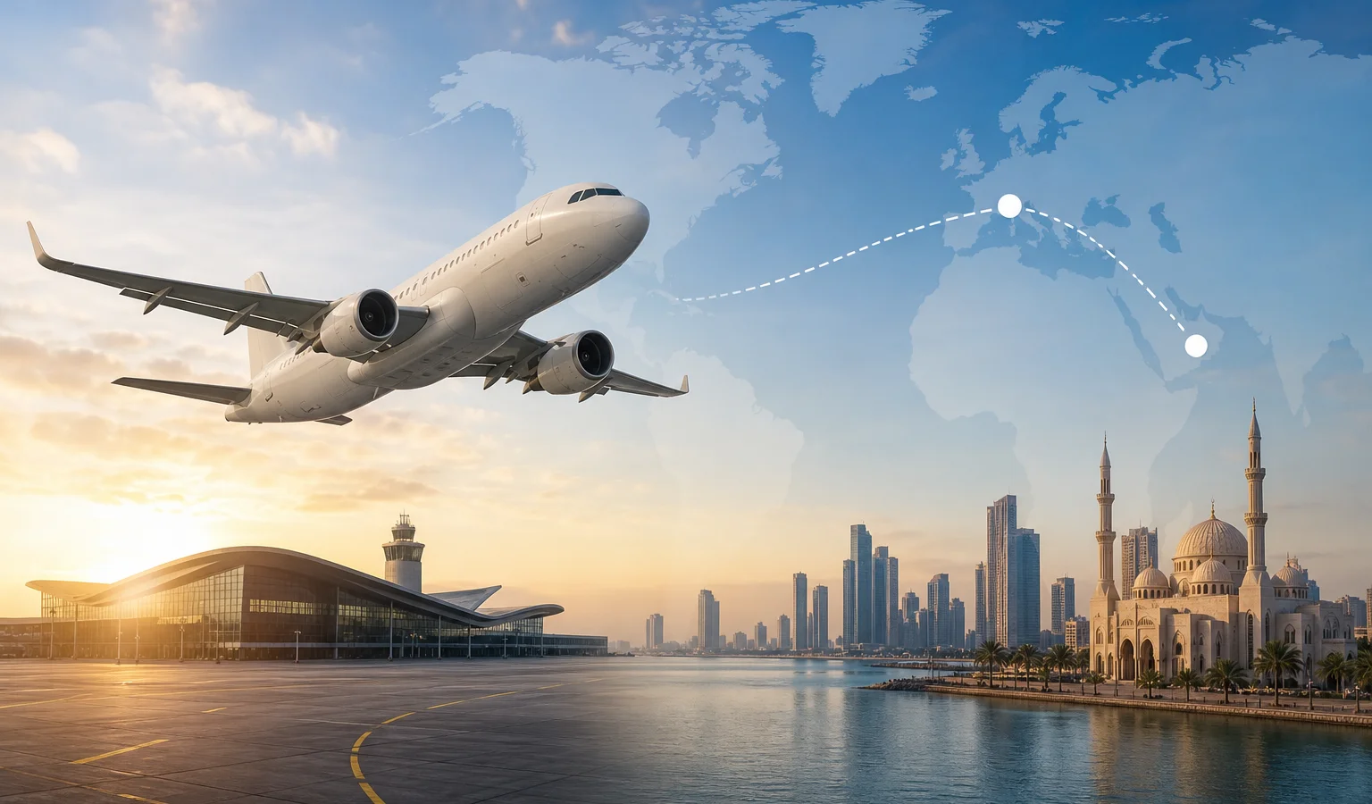 Ilustracja do artykułu: Air Arabia uruchomi bezpośrednie połączenie z Katowic do Szardży w ZEA