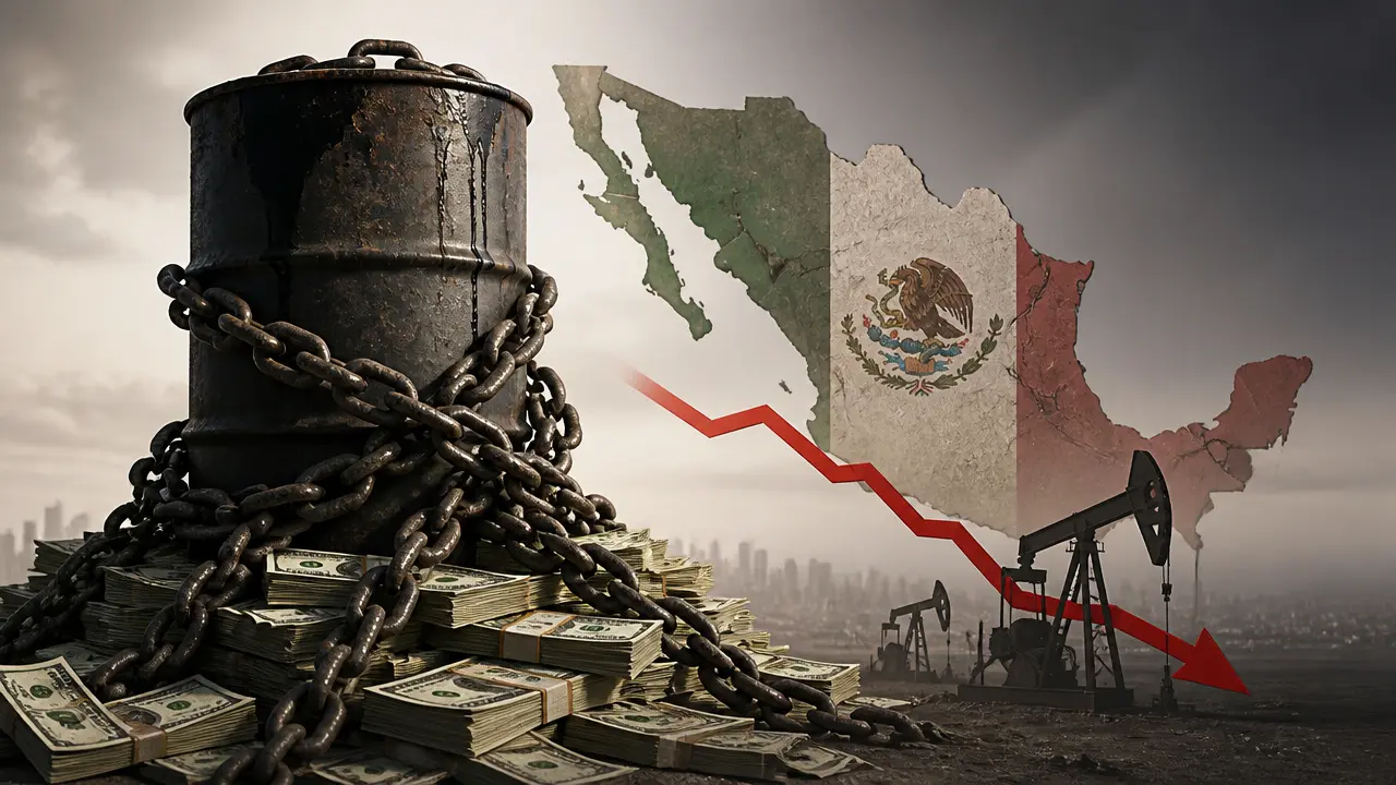 Ilustracja do artykułu: Pemex – najbardziej zadłużony koncern naftowy świata obciąża budżet Meksyku