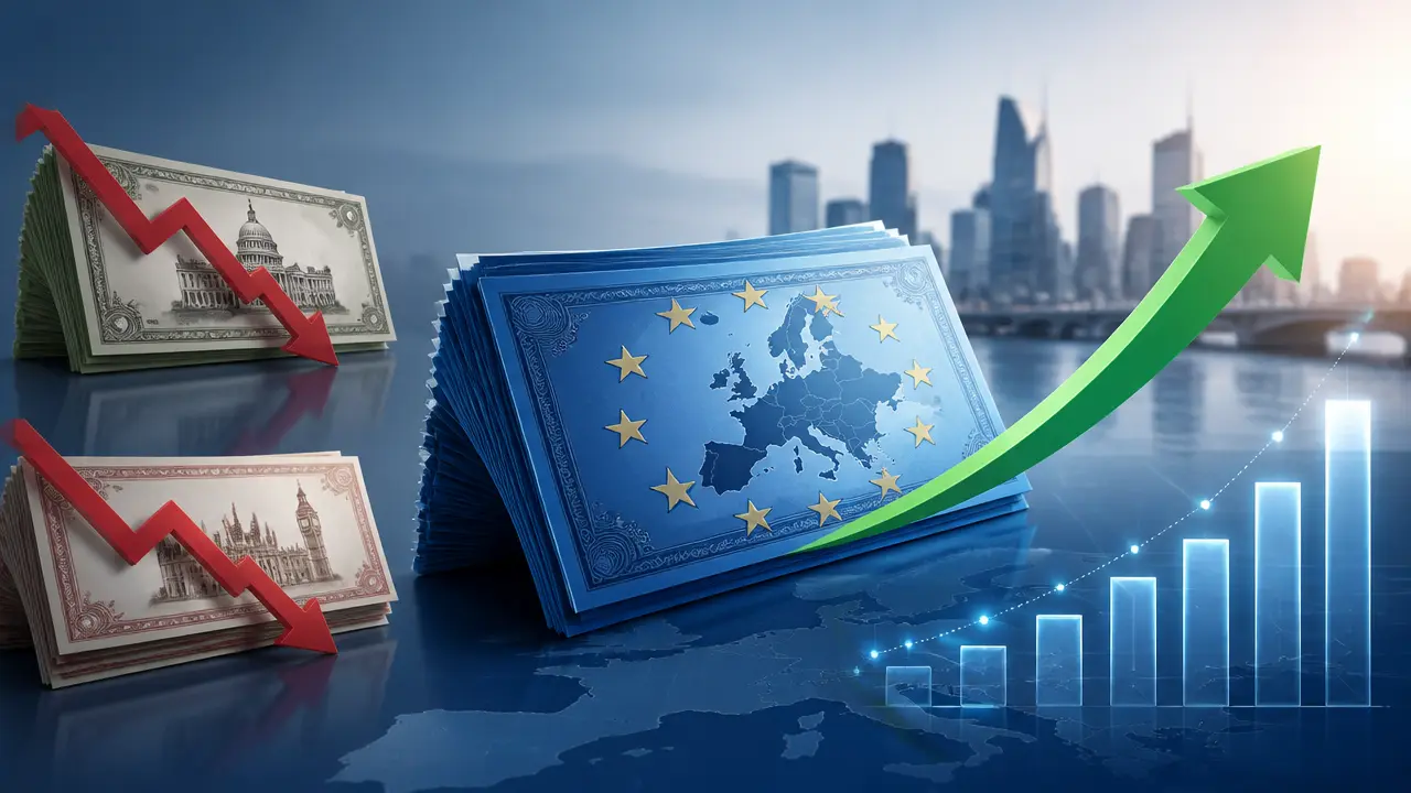 Ilustracja do artykułu: Europejskie obligacje zyskują na popularności wśród funduszy obligacji