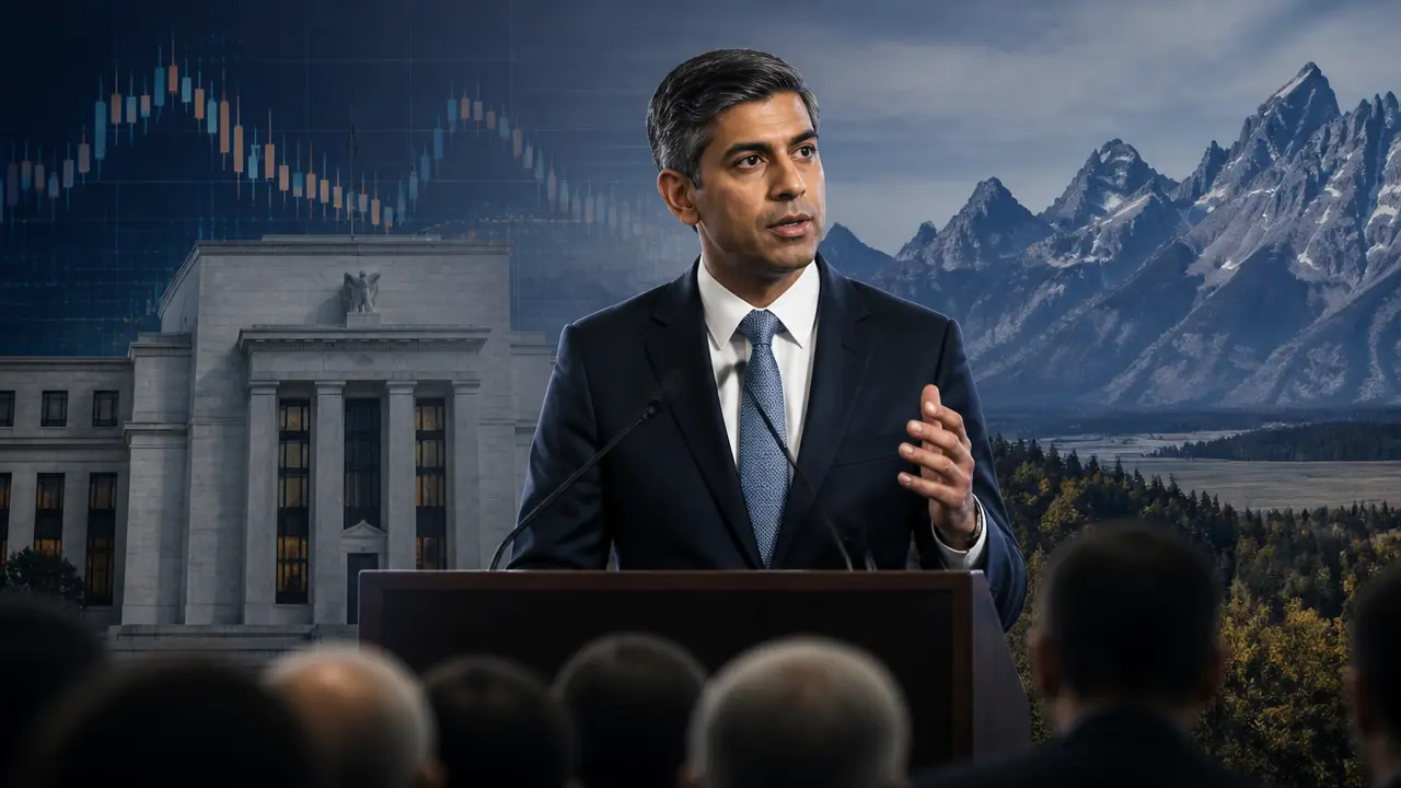 Ilustracja do artykułu: Kevin Warsh przedstawi swoją pierwszą przemowę jako szef Fed w Jackson Hole