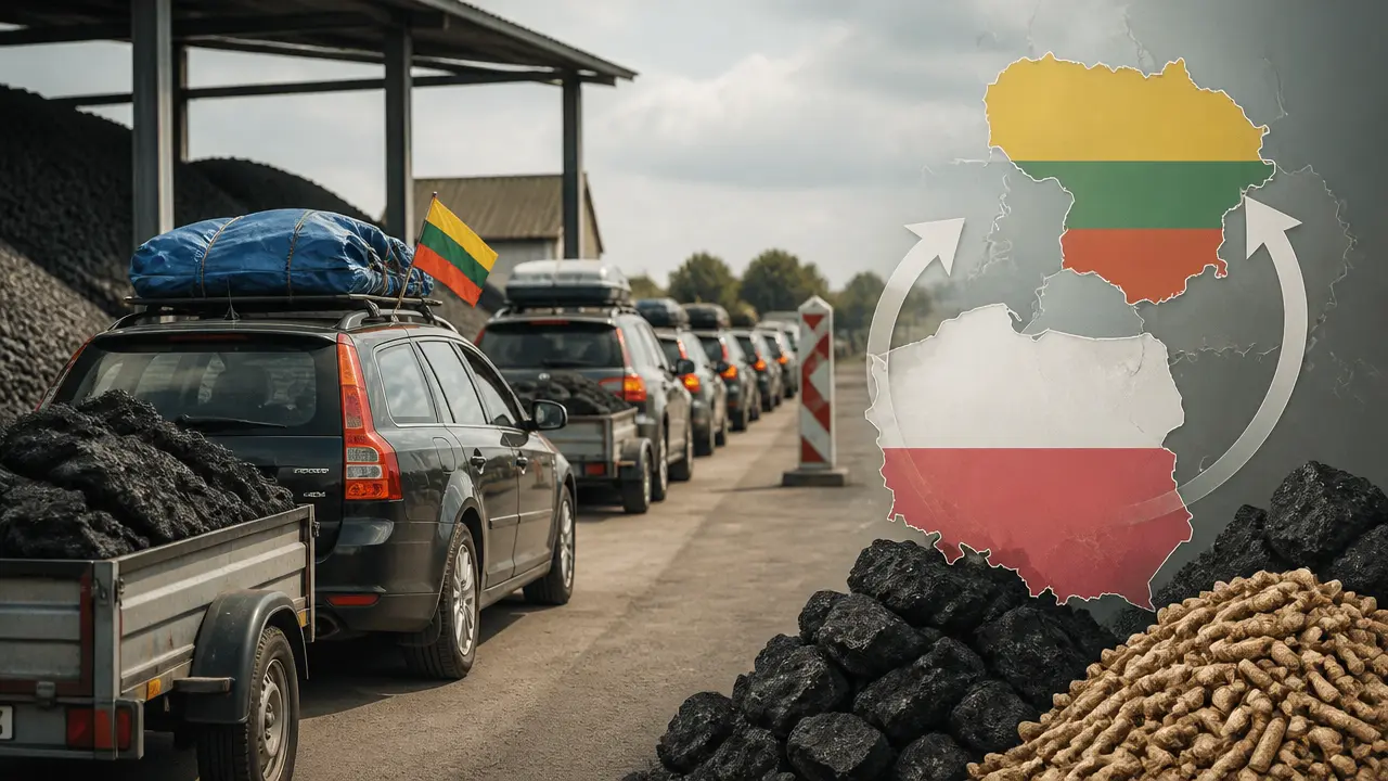 Ilustracja do artykułu: Kolejka po polski węgiel: Litwini wykupują opał na północno-wschodniej granicy