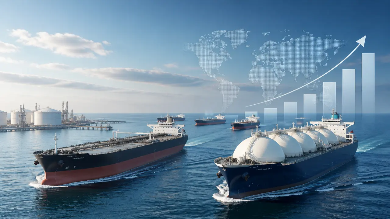 Ilustracja do artykułu: ADNOC Logistics & Services inwestuje 1,3 mld USD w rozbudowę floty statków do przewozu ropy i gazu