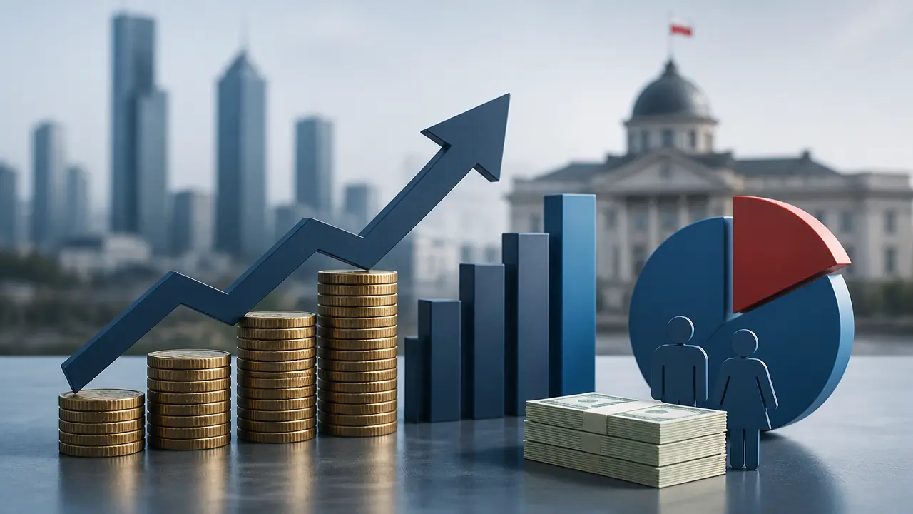 Ilustracja do artykułu: Rząd przedstawił projekt budżetu na 2027 rok: deficyt 282,6 mld zł i wzrost wynagrodzeń