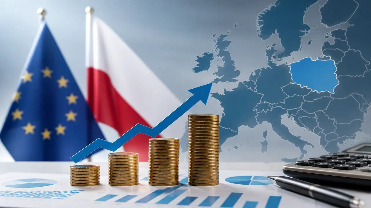 Ilustracja do artykułu: Składka Polski do budżetu UE w 2027 roku przekroczy 47,5 mld zł