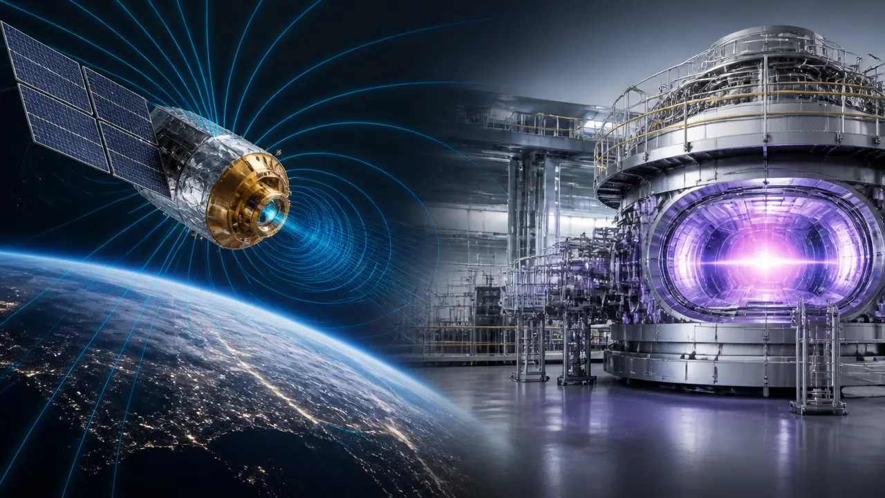 Ilustracja do artykułu: Nowoczesne technologie w satelitach i energetyce jądrowej: Supertorquer i rozwój fuzji jądrowej