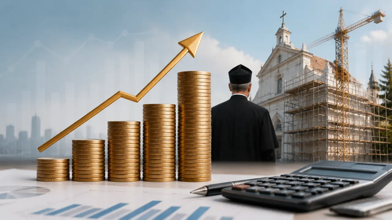 Ilustracja do artykułu: Fundusz Kościelny z rekordowym budżetem na 2027 rok