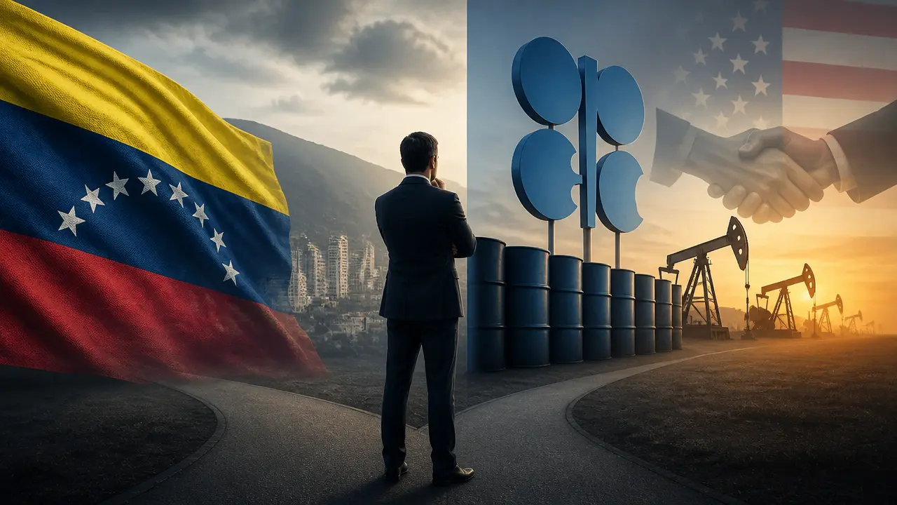 Ilustracja do artykułu: Wenezuela rozważa wystąpienie z OPEC w kontekście zmian politycznych i rynku ropy