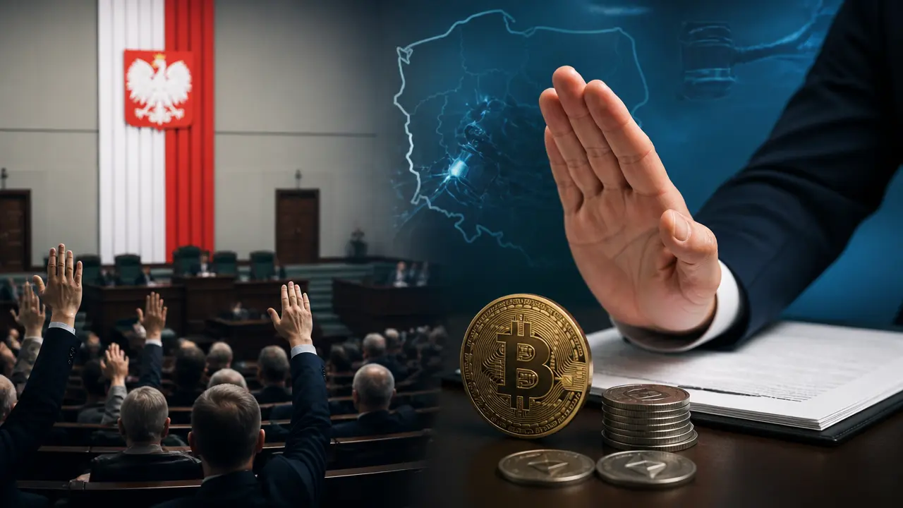Ilustracja do artykułu: Sejm zagłosuje nad wetem prezydenta do ustawy o rynku kryptoaktywów i statusie osoby najbliższej