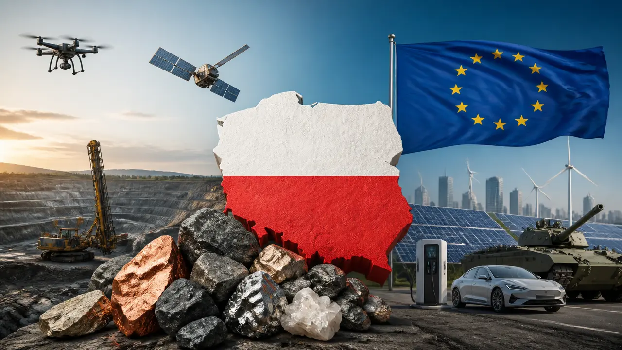 Ilustracja do artykułu: Polski rząd przygotowuje program poszukiwań surowców krytycznych