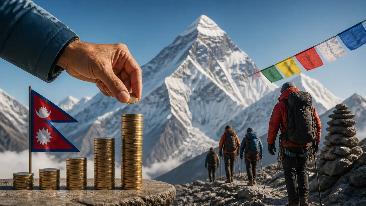 Ilustracja do artykułu: Nepal podnosi ceny wspinaczki na Everest i stawia na turystykę premium