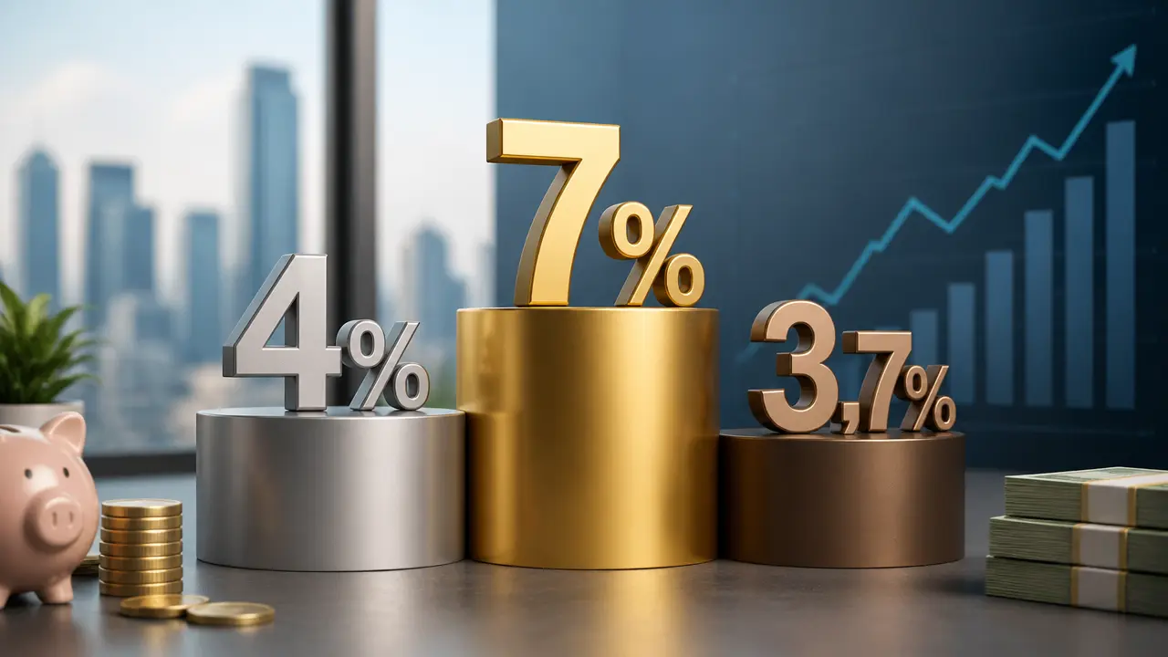 Ilustracja do artykułu: Ranking lokat miesięcznych na wrzesień 2026: najwyższe oprocentowanie to 7%