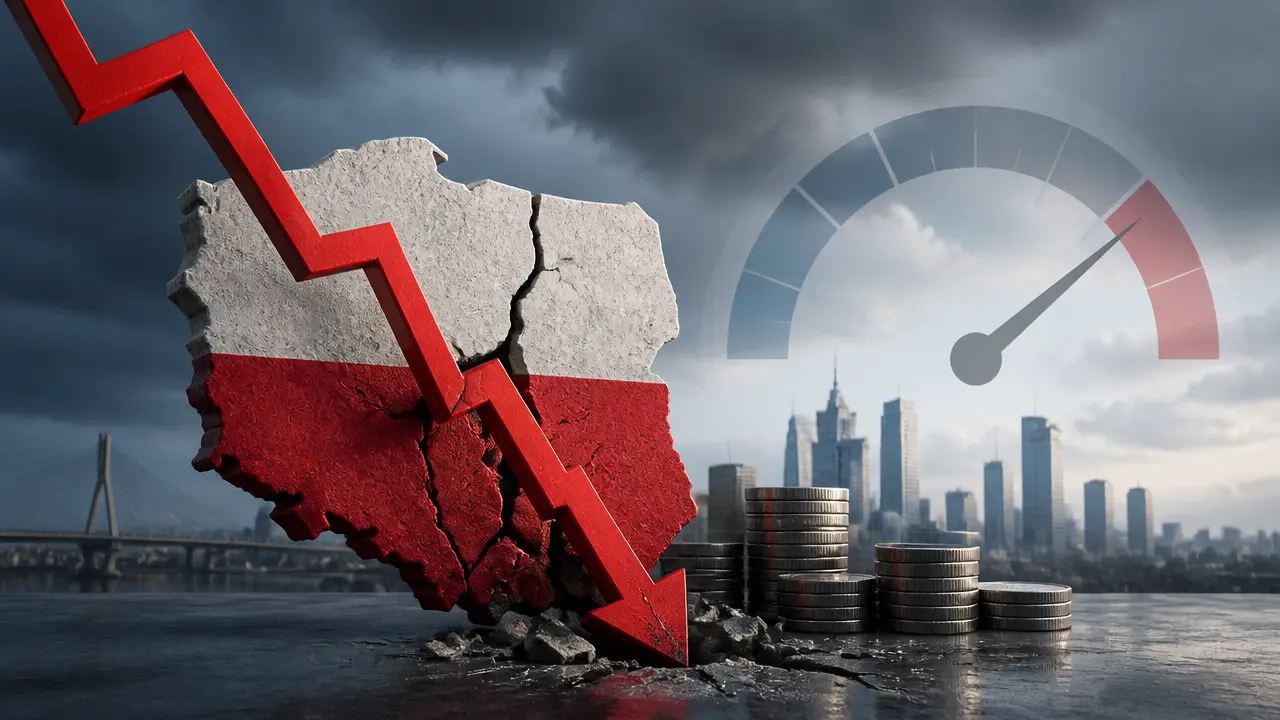 Ilustracja do artykułu: Deficyt budżetowy Polski na poziomie 7 proc. PKB w 2027 roku i ryzyko obniżki ratingu