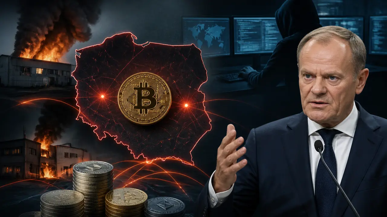 Ilustracja do artykułu: Rosja finansuje akty sabotażu w Polsce za pomocą kryptowalut – premier Tusk apeluje o ustawę regulującą rynek kryptoaktywów