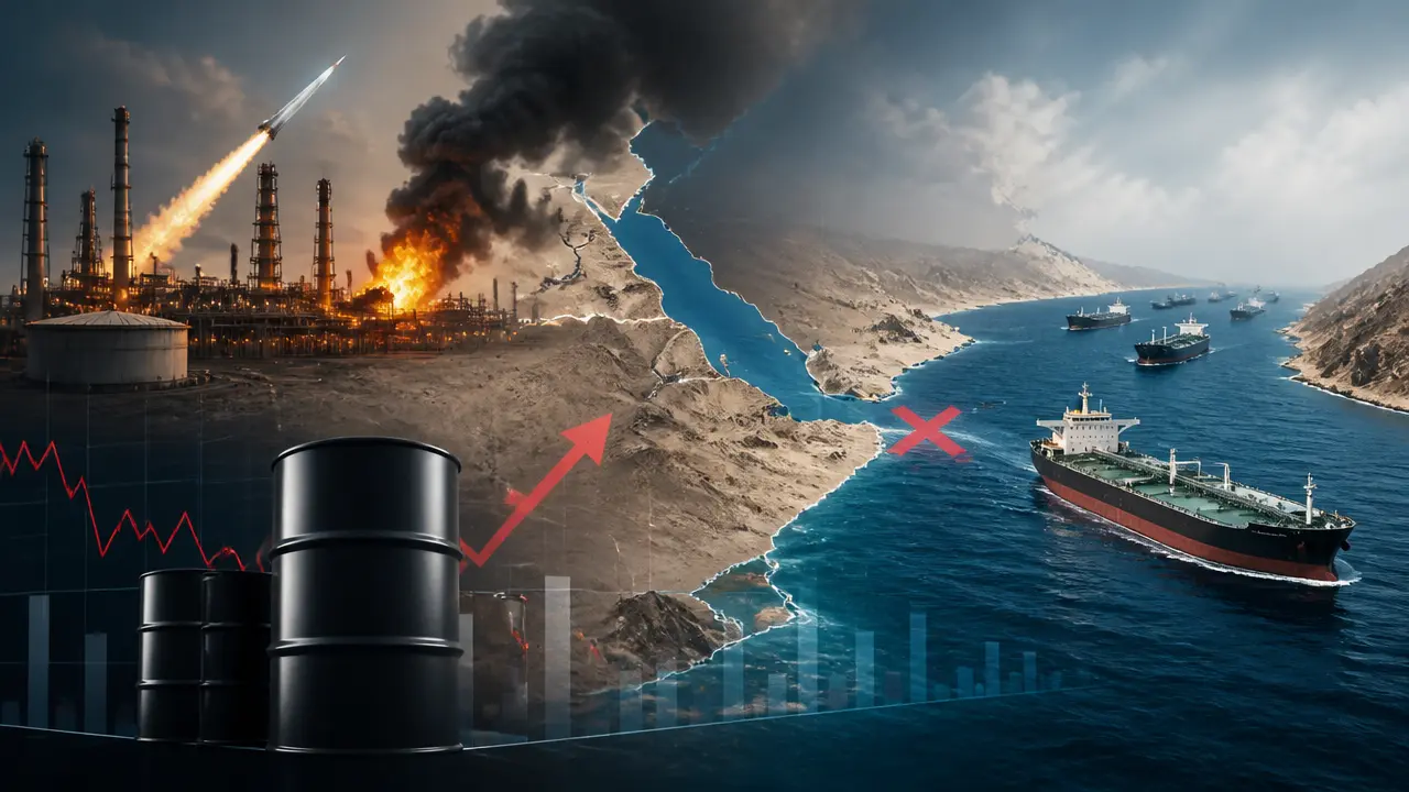 Ilustracja do artykułu: Ataki Houthich na infrastrukturę energetyczną Arabii Saudyjskiej i blokada cieśniny Bab al-Mandeb