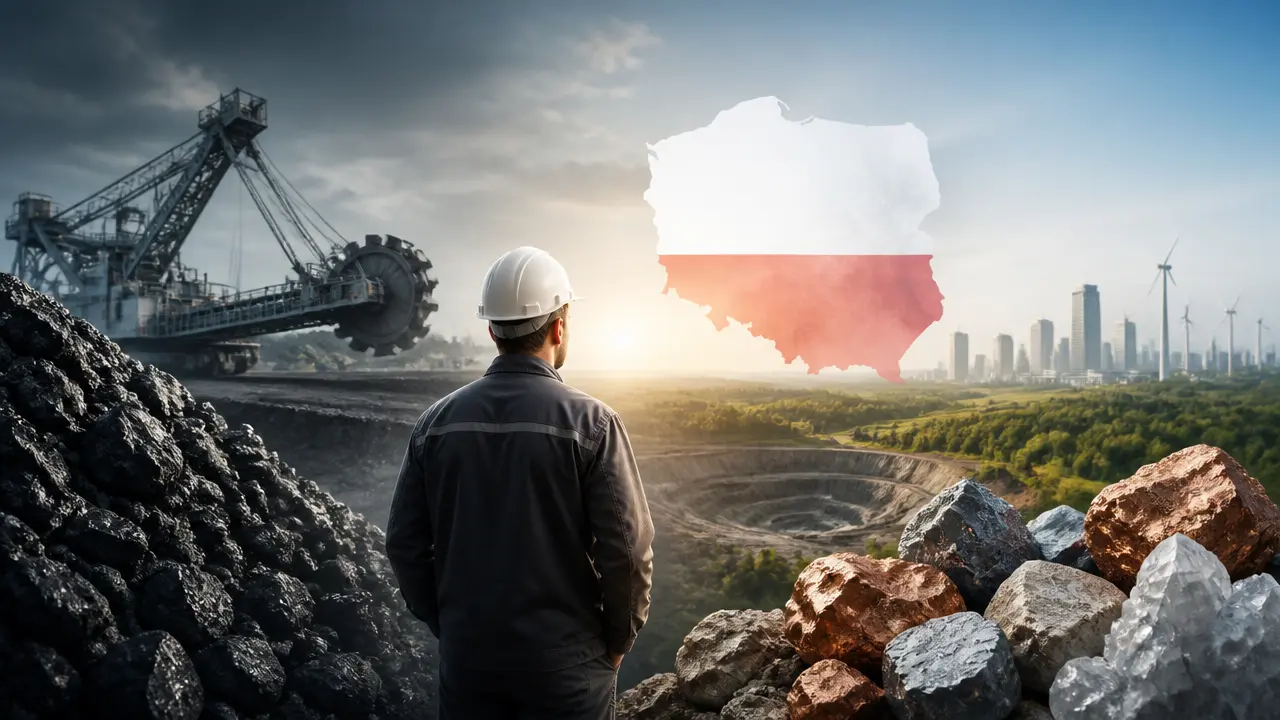 Ilustracja do artykułu: Przyszłość polskiego górnictwa: od węgla do strategicznych surowców