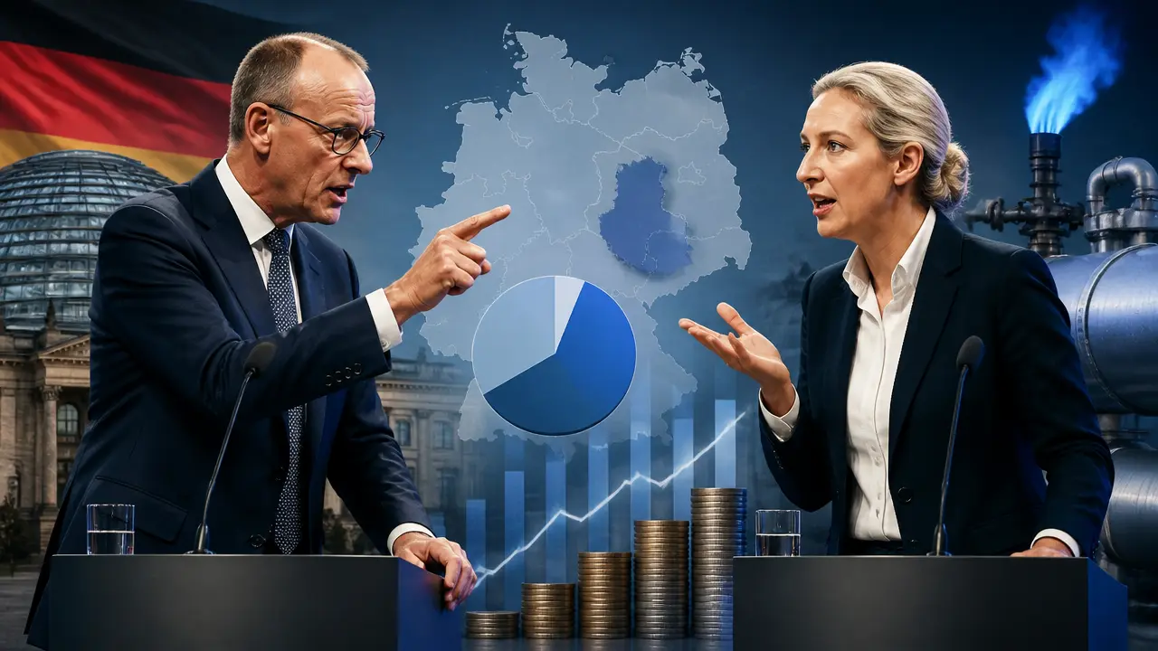 Ilustracja do artykułu: Ostra debata w Bundestagu: AfD oskarżana o sprzyjanie Rosji i krytyka polityki rządu Merza