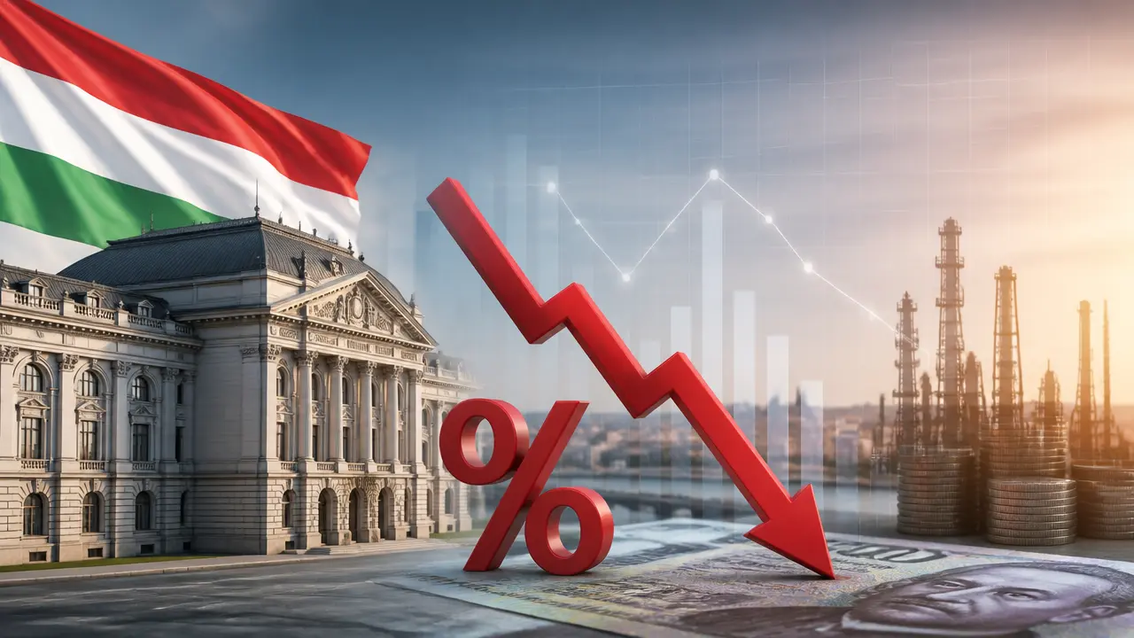 Ilustracja do artykułu: Węgierski Bank Centralny kontynuuje obniżki stóp procentowych, planuje rewizję polityki we wrześniu