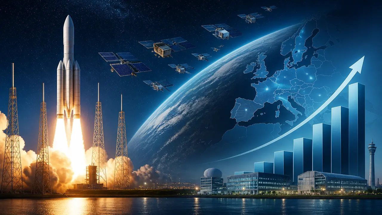 Ilustracja do artykułu: Amazon zwiększa zamówienia na starty rakiet Ariane, Europa rozwija sektor kosmiczny