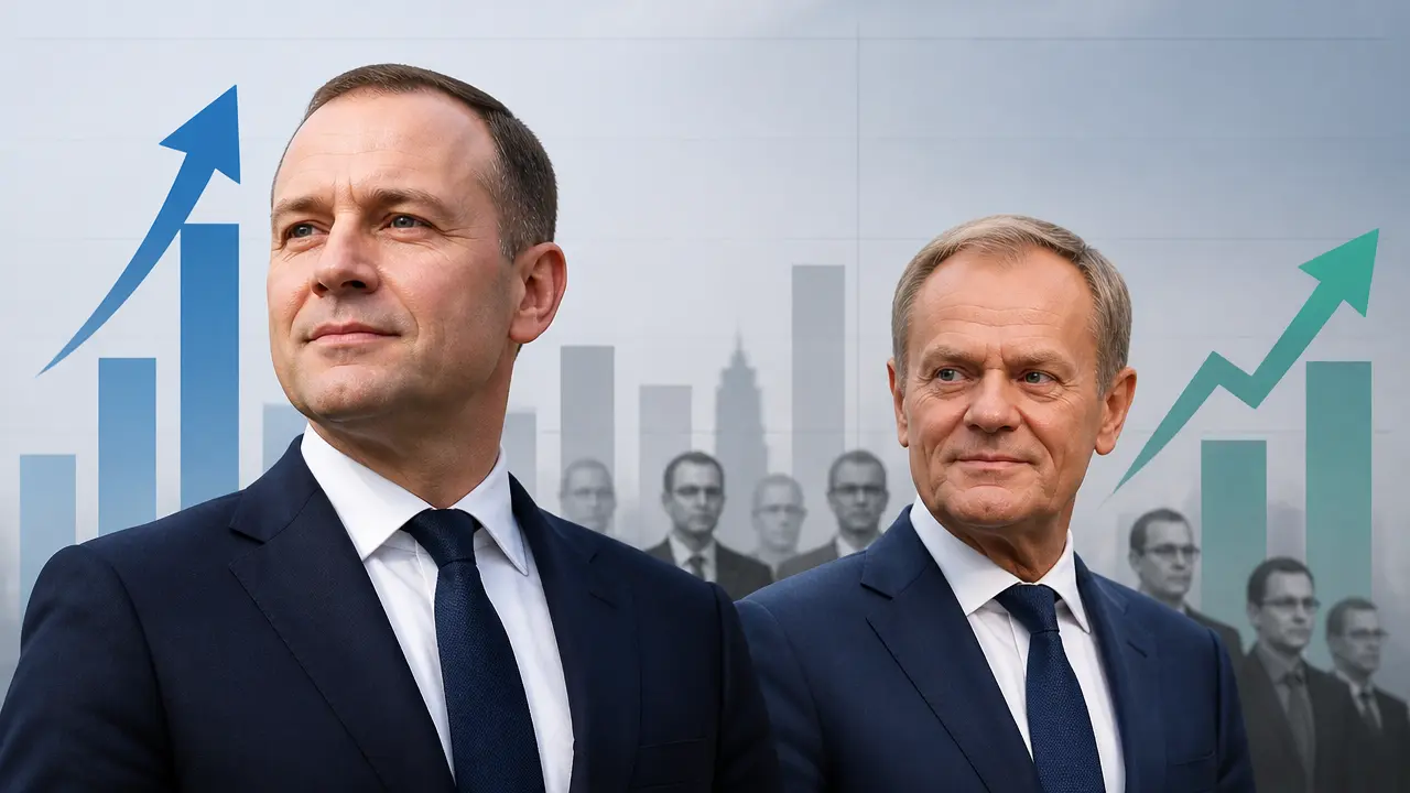 Ilustracja do artykułu: Ranking zaufania do polityków w sierpniu 2026: Nawrocki na czele, Tusk zyskuje