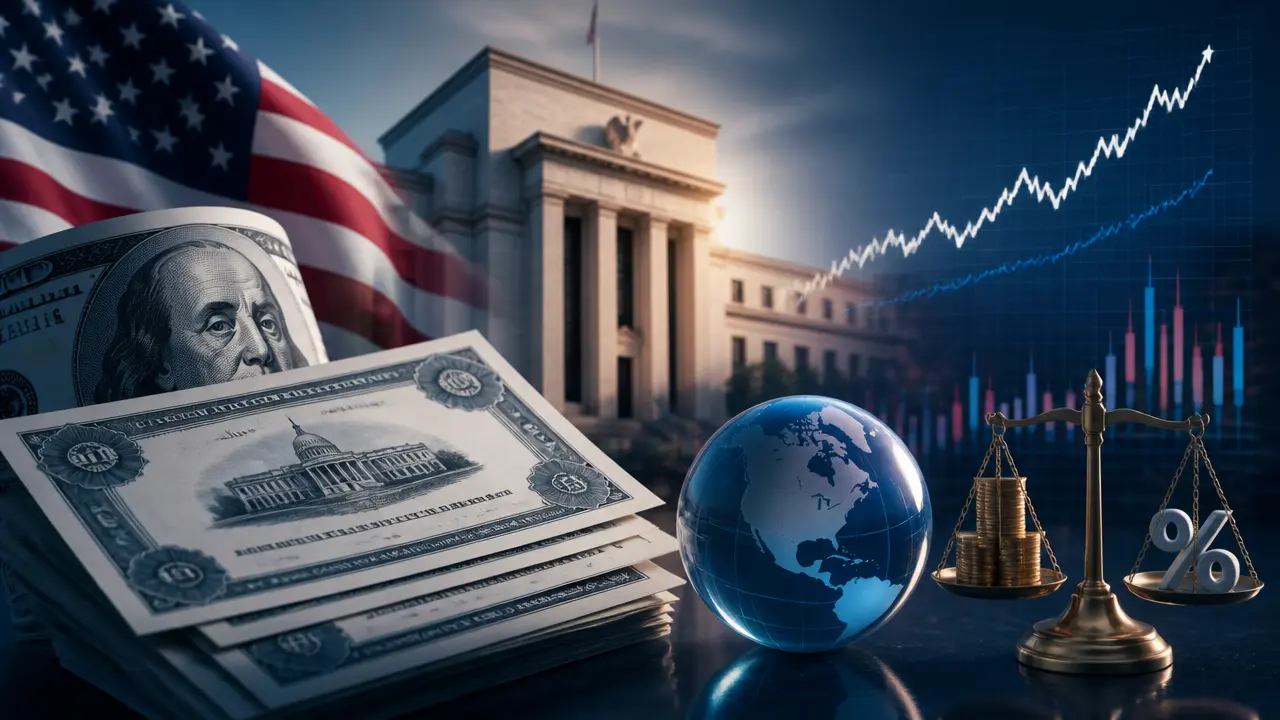 Ilustracja do artykułu: Rentowności obligacji skarbowych USA utrzymują się na wieloletnich szczytach przed decyzją Fed
