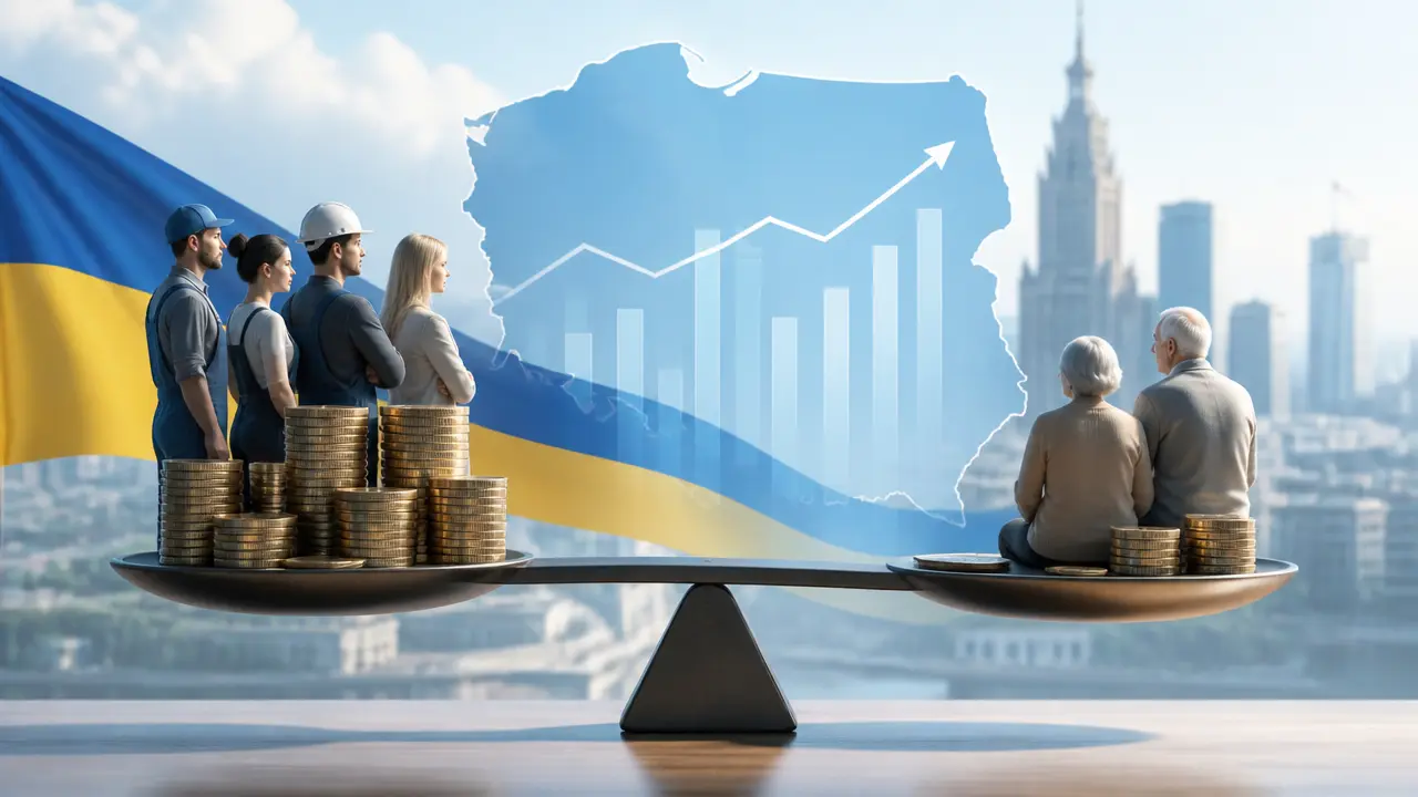 Ilustracja do artykułu: Emerytury dla Ukraińców w Polsce – fakty i liczby w debacie publicznej