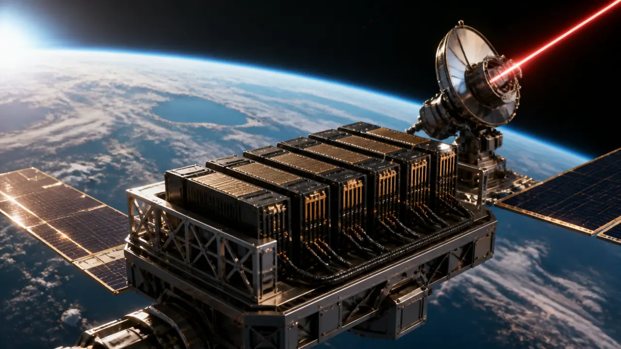 Ilustracja do artykułu: SpaceX planuje uruchomienie satelitarnych komputerów AI Nvidia w 2027 roku
