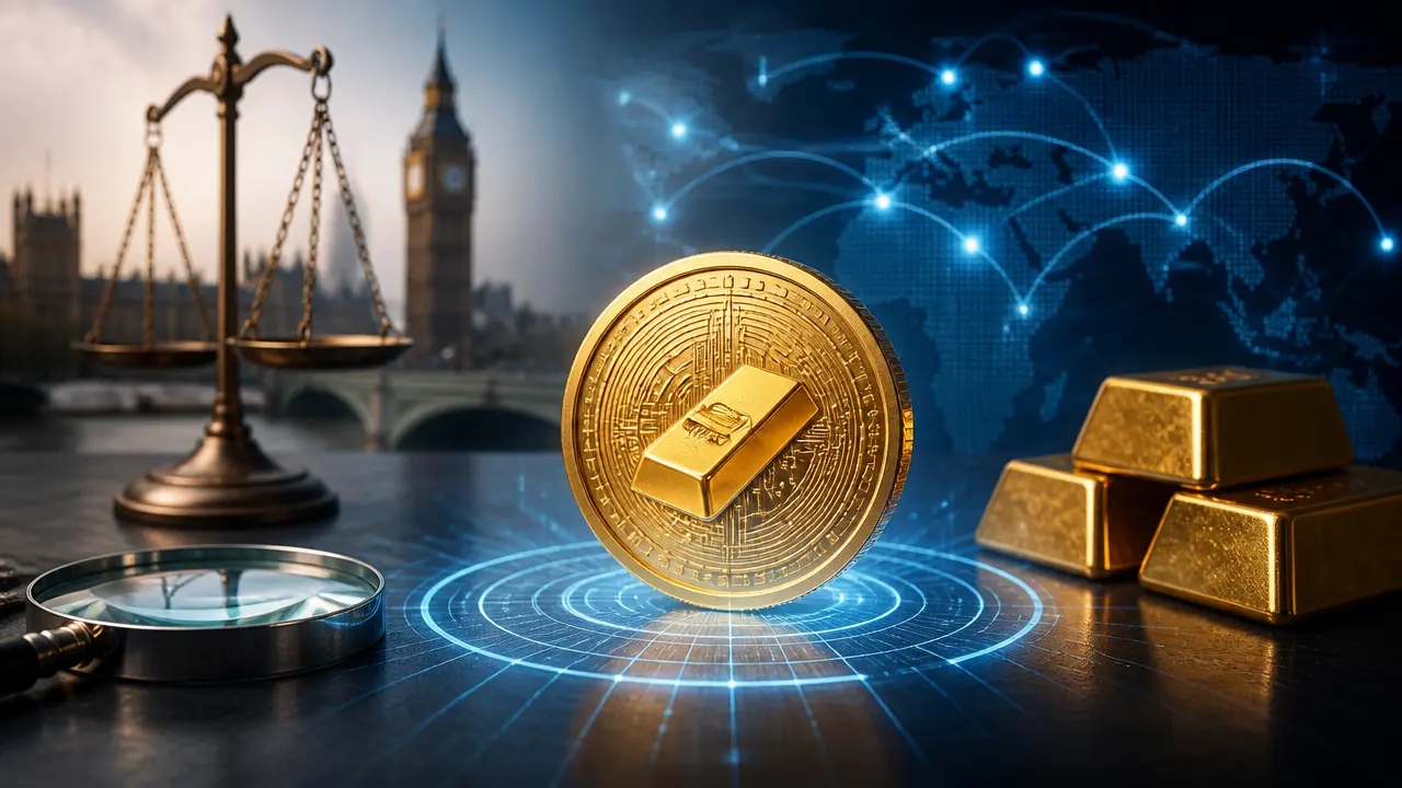 Ilustracja do artykułu: Brytyjski regulator rozważa specjalne przepisy dla tokenizowanego złota