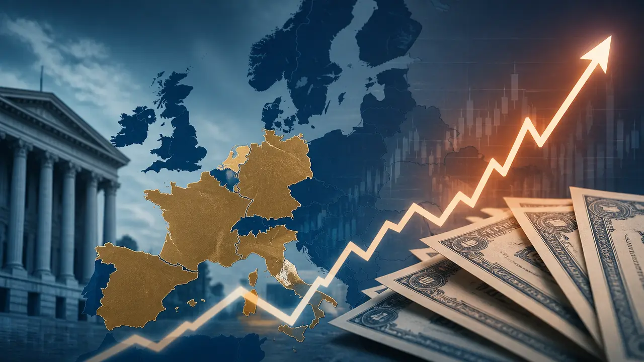 Ilustracja do artykułu: Rentowność obligacji rządowych w Europie na najwyższym poziomie od 15 lat
