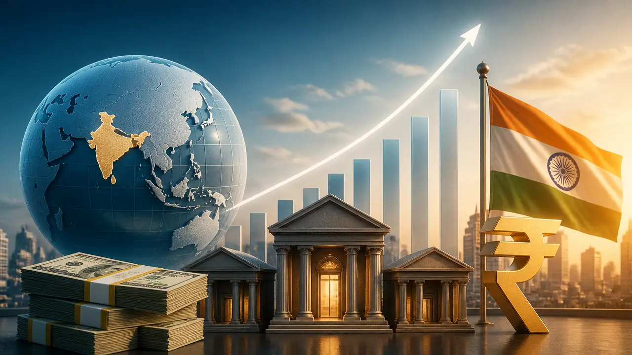 Ilustracja do artykułu: HSBC, State Bank of India i ICICI Bank liderami w pozyskiwaniu dolarowych depozytów od NRIs