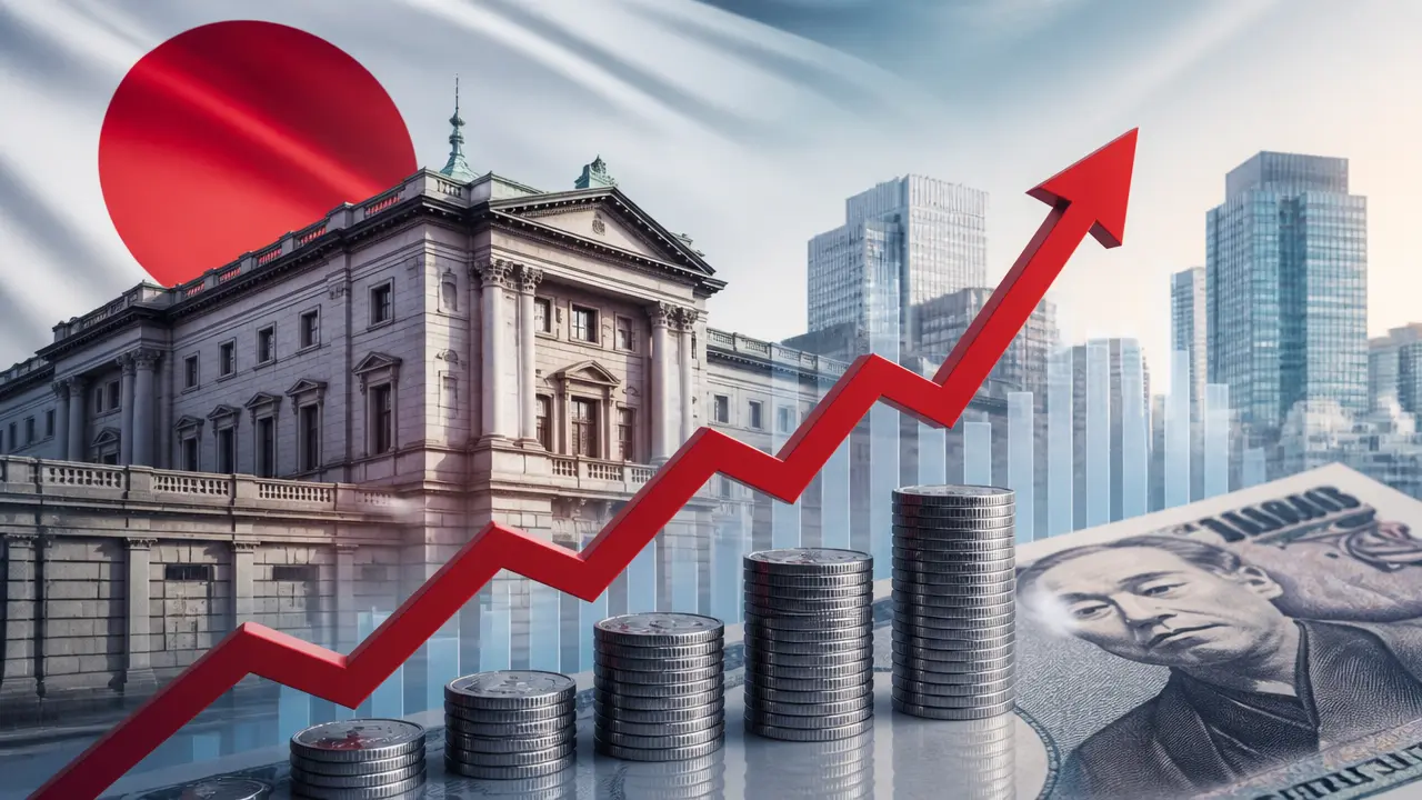 Ilustracja do artykułu: Bank Japonii podnosi stopy procentowe do najwyższego poziomu od 1995 roku