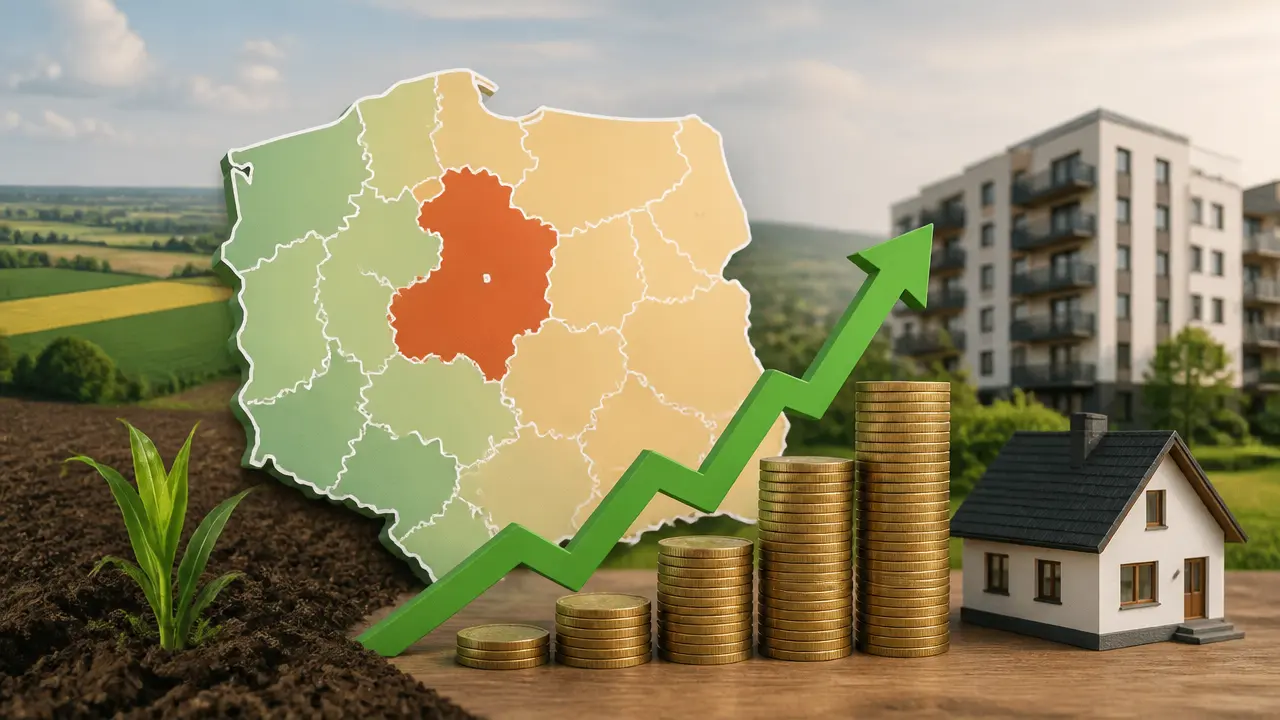 Ilustracja do artykułu: Ceny gruntów rolnych w Polsce: wzrosty, spadki i wpływ na zakup mieszkań