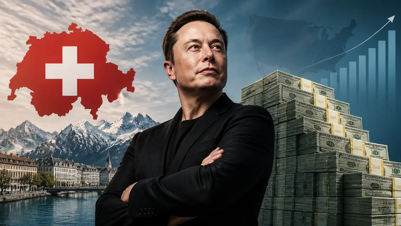 Ilustracja do artykułu: Elon Musk z majątkiem większym niż PKB Szwajcarii – ranking najbogatszych Amerykanów