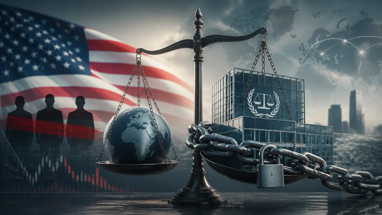 Ilustracja do artykułu: Administracja USA planuje szerokie sankcje wobec Międzynarodowego Trybunału Karnego