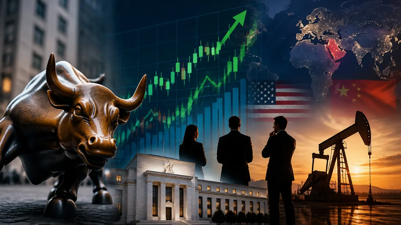 Ilustracja do artykułu: Wall Street pod presją oczekiwań na Fed, wyniki Nvidii i sytuację na Bliskim Wschodzie