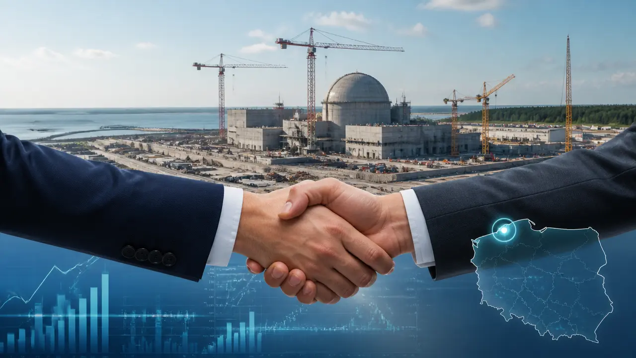 Ilustracja do artykułu: Polskie Elektrownie Jądrowe uzgodniły główne warunki umowy na budowę pierwszej elektrowni jądrowej