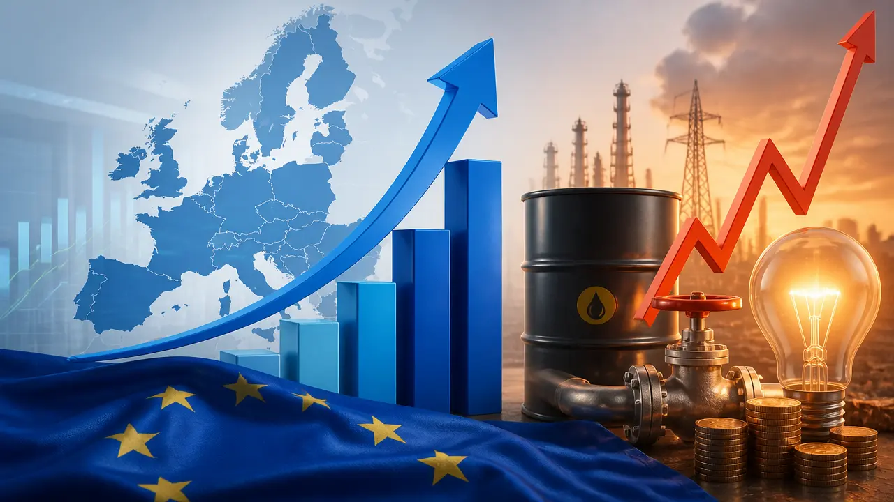 Ilustracja do artykułu: Aktywność gospodarcza w strefie euro przyspiesza, ale rośnie presja inflacyjna