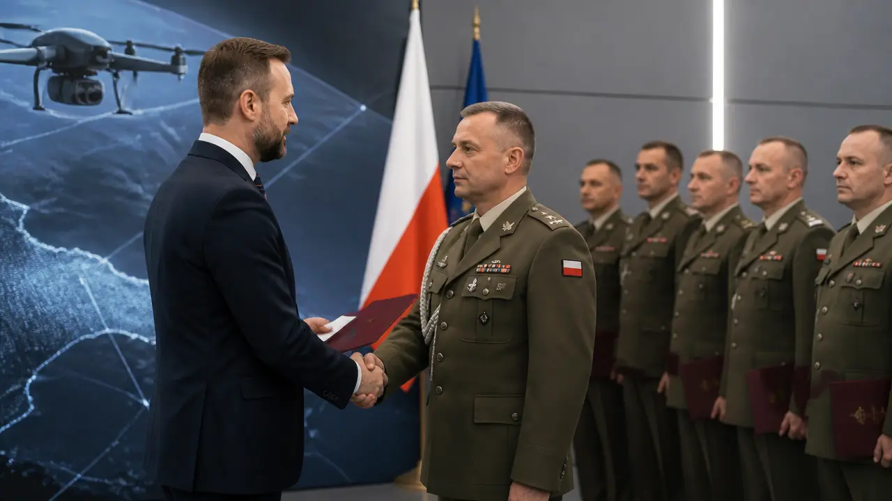 Ilustracja do artykułu: Zmiany kadrowe w Wojsku Polskim: nowy dowódca wojsk dronowych i inne nominacje