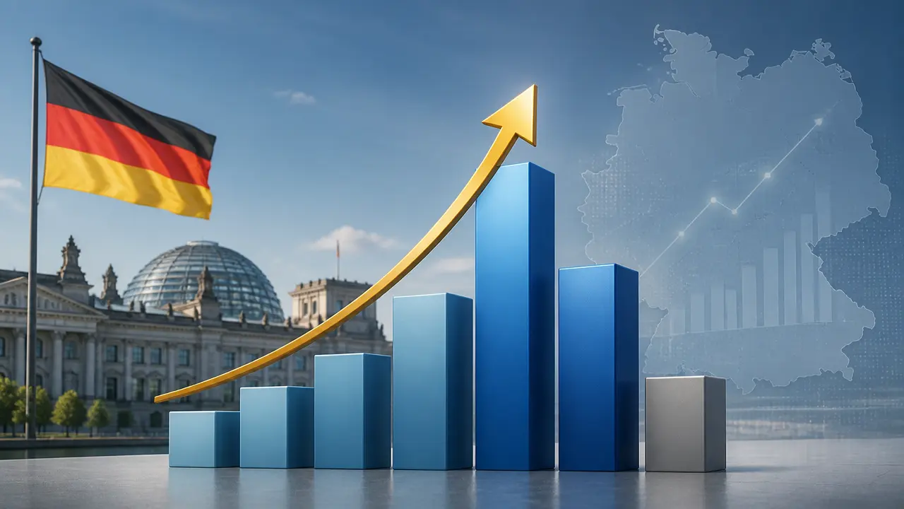 Ilustracja do artykułu: Niemieckie instytuty podnoszą prognozy wzrostu PKB na 2026 i 2027 rok