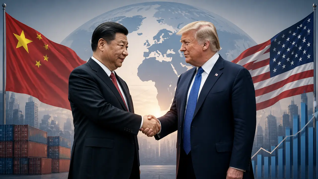 Ilustracja do artykułu: Xi Jinping i Donald Trump osiągnęli porozumienie w kwestiach stabilności strategicznej