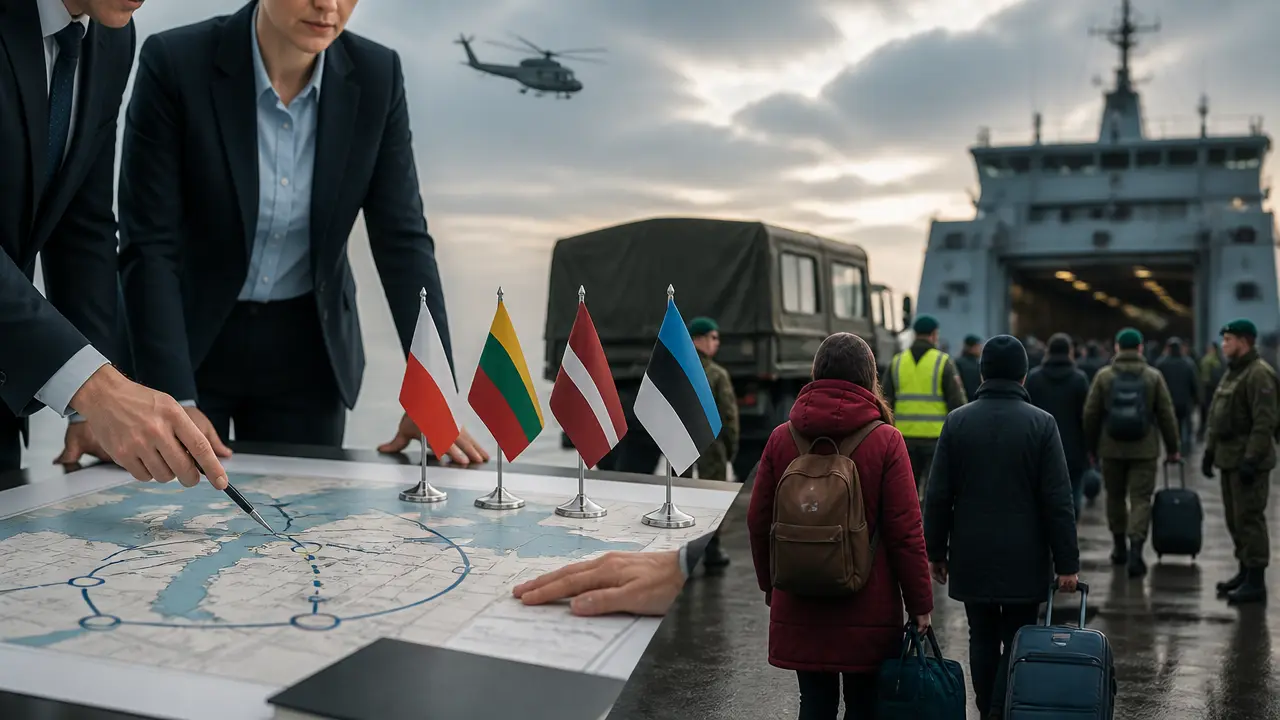 Ilustracja do artykułu: Polska i Litwa przygotowują międzynarodowy plan ewakuacji mieszkańców państw bałtyckich