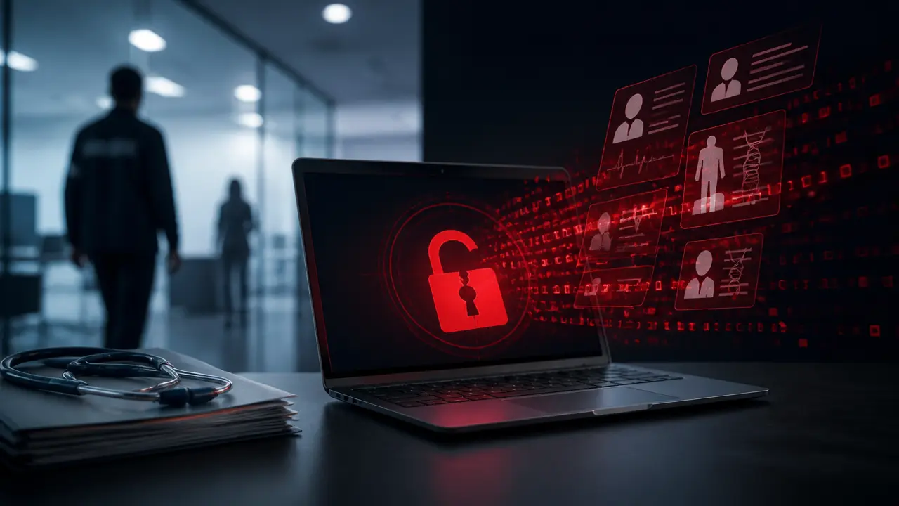 Ilustracja do artykułu: Cyberatak na firmę Qbusoft zagraża danym pacjentów