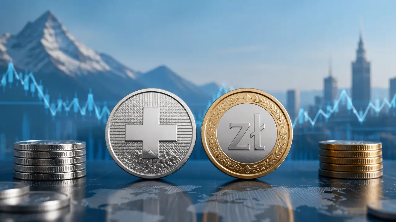 Ilustracja do artykułu: Aktualny kurs franka szwajcarskiego wobec złotego we wrześniu 2026