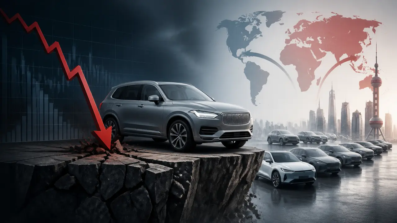 Ilustracja do artykułu: Głębokie załamanie wyceny Volvo Cars – wartość spółki spadła o 70% od debiutu giełdowego