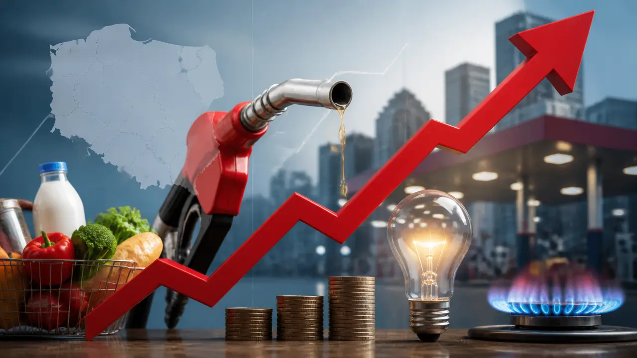 Ilustracja do artykułu: Inflacja w Polsce we wrześniu 2026 roku przekracza cel NBP, paliwa drożeją o ponad 36%