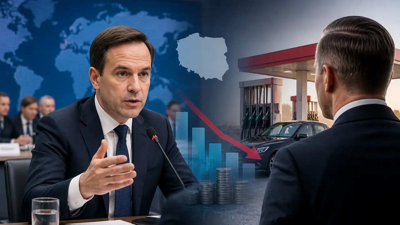 Ilustracja do artykułu: Minister Domański apeluje do prezydenta Nawrockiego o podpisanie ustawy obniżającej ceny paliw