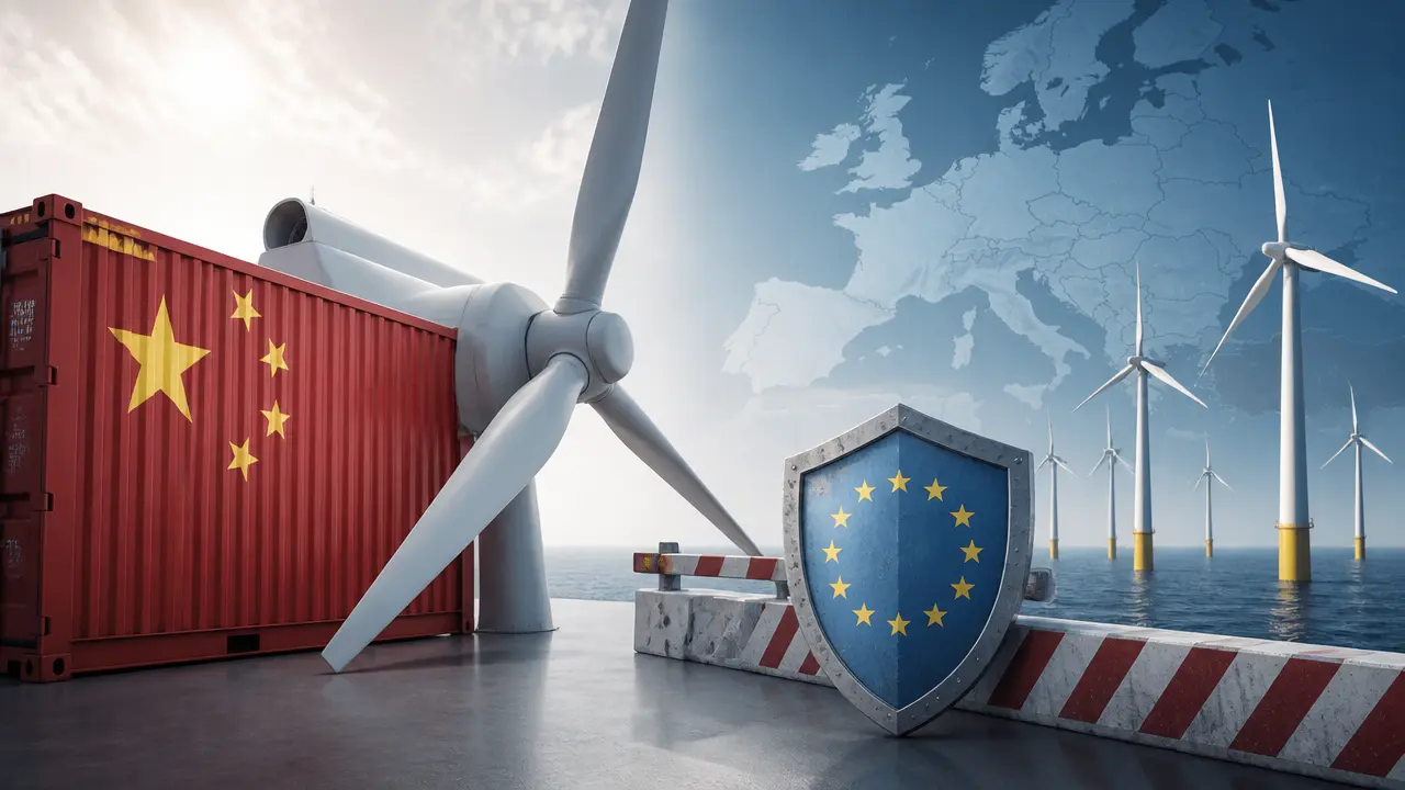 Ilustracja do artykułu: Chińskie turbiny wiatrowe na europejskim rynku – wyzwania i bariery